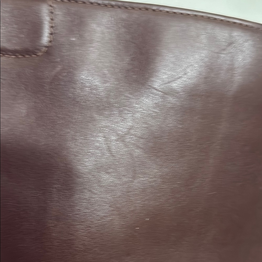 Vintage Coach Brown Leather Tote Bag with Sturdy Design - Picture 14 of 15